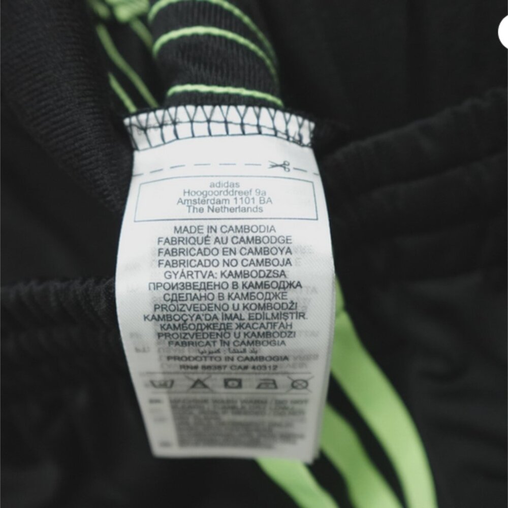 Adidas originals Firebird track pants Womens size L XL BLACK - Picture 7 of 9